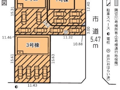 沼津市常盤町第2　新築戸建　全3棟